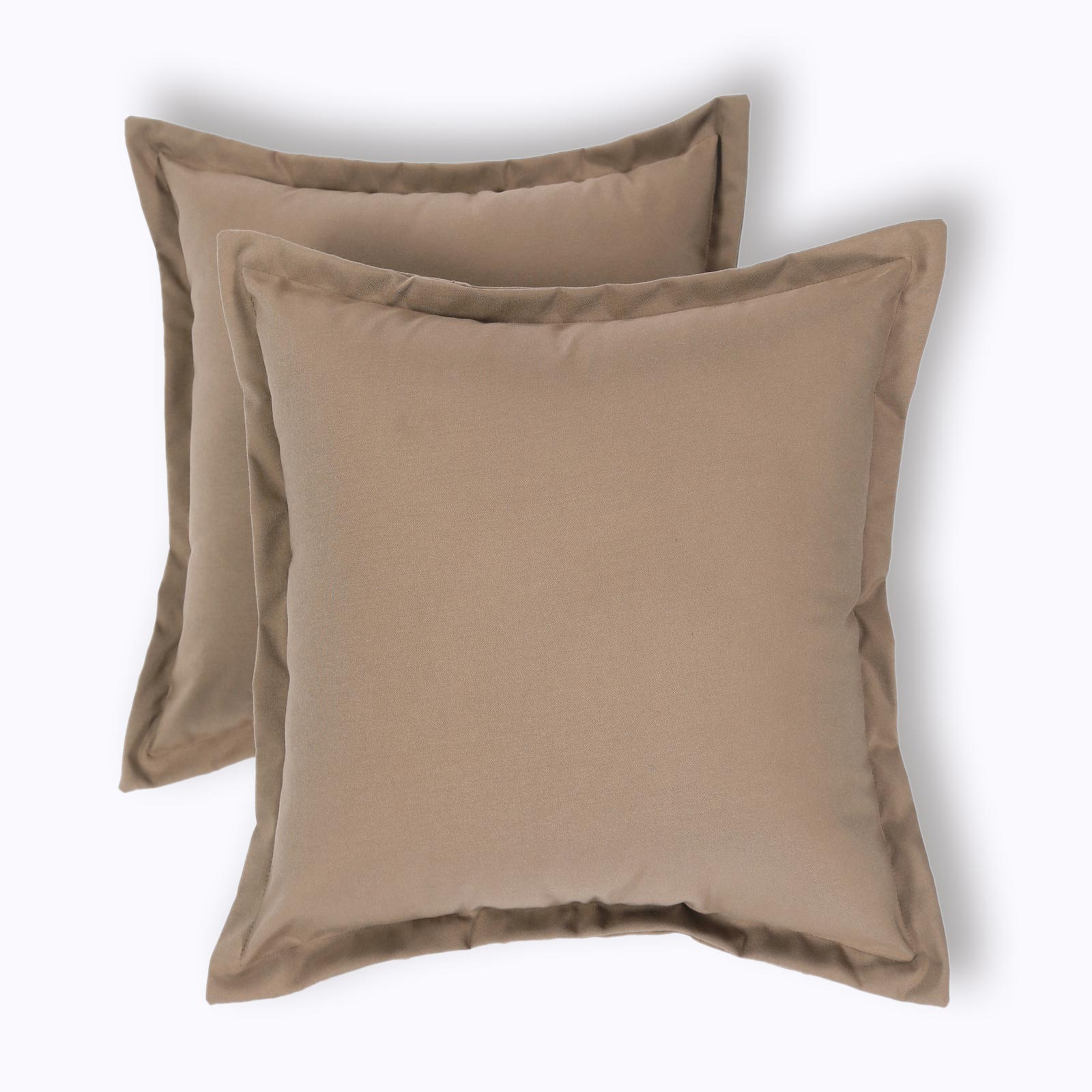 Plain Outdoor Cushion 45 X 45 Cm, Set Of 2 | 45cm x 45cm | Beige
