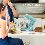 Electric Stand Mixer 4.5l Food Mixer With Dough Hook | Blue