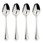 Cutlery 18/8 Stainless Steel Tea Spoon 4pc Set Alhambra | Set of 4 | Silver
