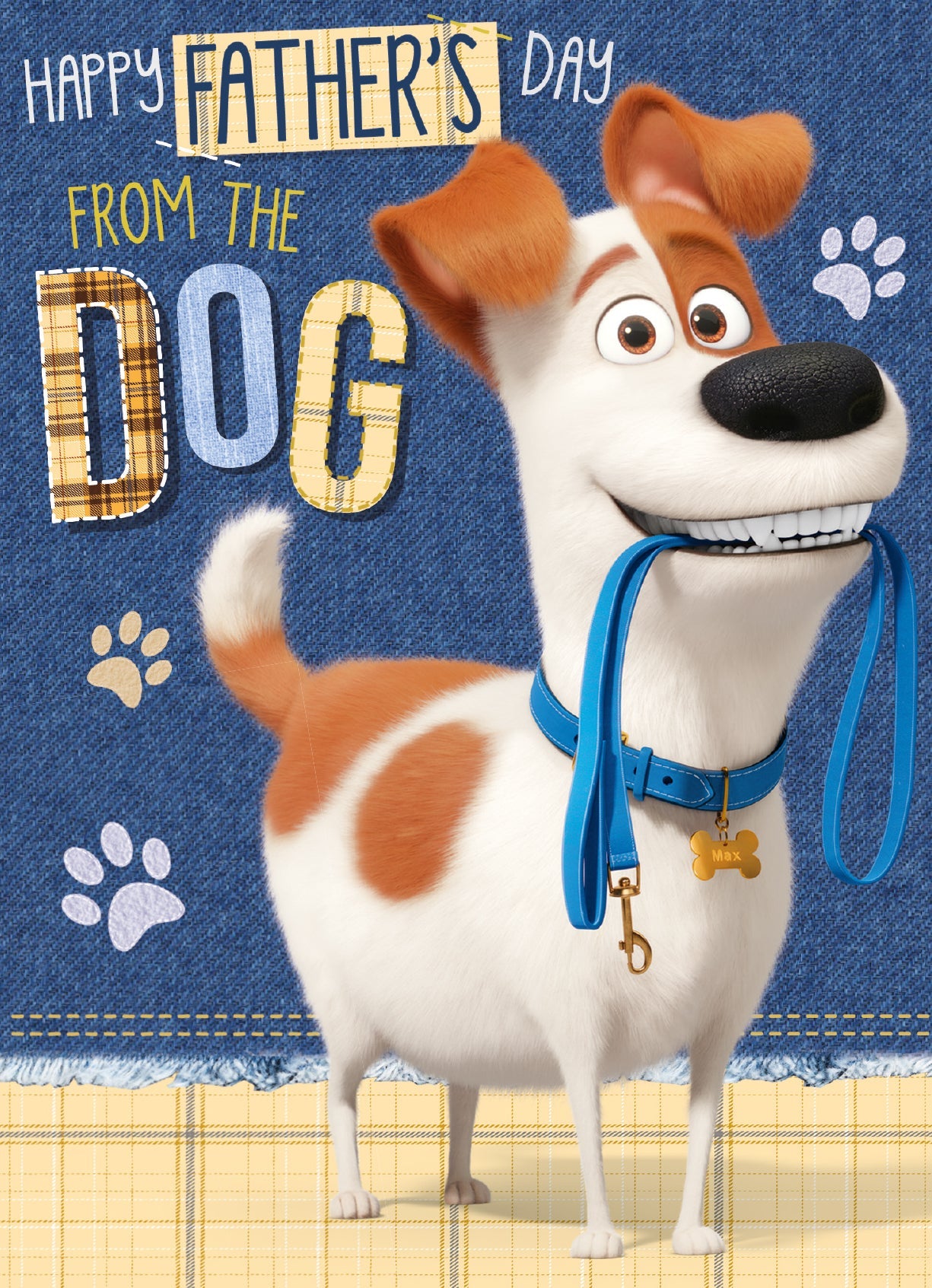 Father's Day Card From The Dog Official Product
