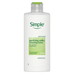 Simple Moisturiser Face Wash & Cleansing Lotion Sensitive Skin Bundle
