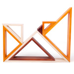 Wooden Stacking Triangles, Stacking & Sorting Toy - 7 Pieces
