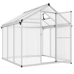 Aluminium Greenhouse With Door And Window