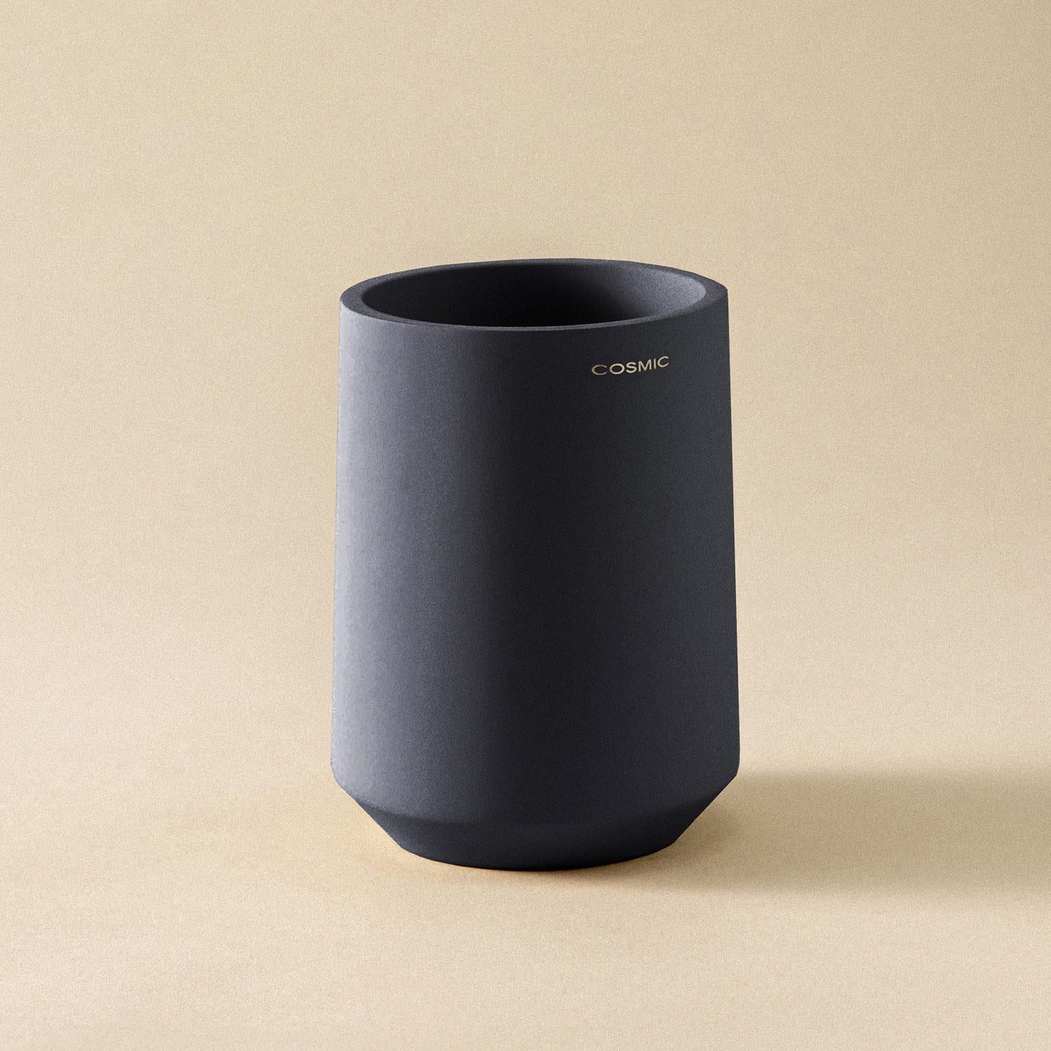 Toothbrush Holder Big & Durable Polyresin Saona Collection | Vulcano