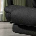 Vintage Heated Massage Office Chair | Black