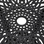 Cast Aluminium Round Patio Dining Table For Outdoor Garden - 60cm Dia X 62 Cm H