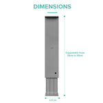 Adjustable Drawer Organiser - Grey