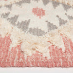 Pali Pink Kilim Wool Rug | 200cm | Pink