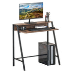 Workstation Desk, 2-tier, Storage Shelf