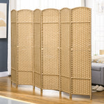 6 Panel Folding Room Divider, Privacy Screen, 240 X 170cm
