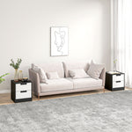 2 Drawer Bedside Tables Set Of 2 With Storage Nightstands