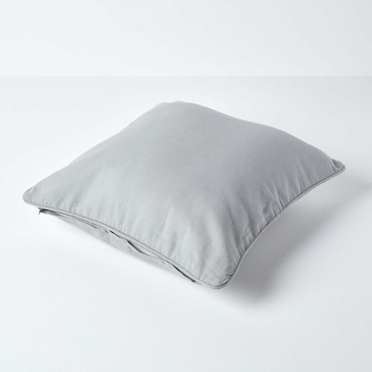 Cotton Plain Cushion Cover | 45cm x 45cm | Grey
