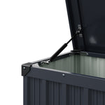550l Outdoor Large Lockable Metal Storage Box With Wheels