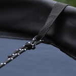 Outsunny 8-person Camping Tent Tunnel Design With 4 Large Windows