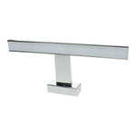 Shine Chrome Led 7w Wall Lamp Stylish Polished Chrome Light With Ip44 Rating Perfect For Mounting Above A Bathroom Mirror