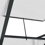 Polycarbonate Walk-in Greenhouse 6x4ft