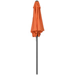 2m Parasol Patio Umbrella With 6 Ribs | Orange