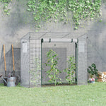 Walk-in Tomato Greenhouse 200x76x168cm | White