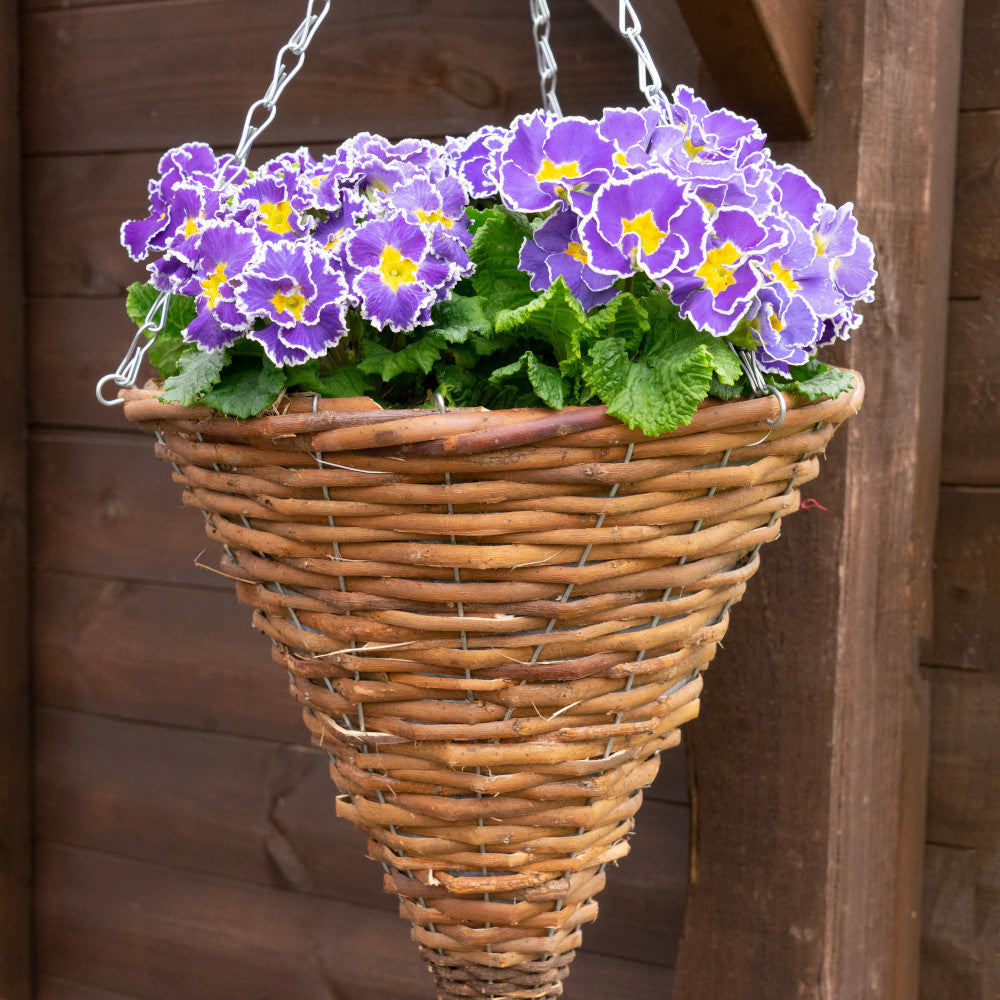Willow Cone Hanging Basket | Set-of-4