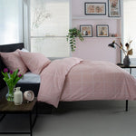 Crossley Heath 100% Cotton Duvet Set – Classic Comfort, Everyday Luxury | King | Rose