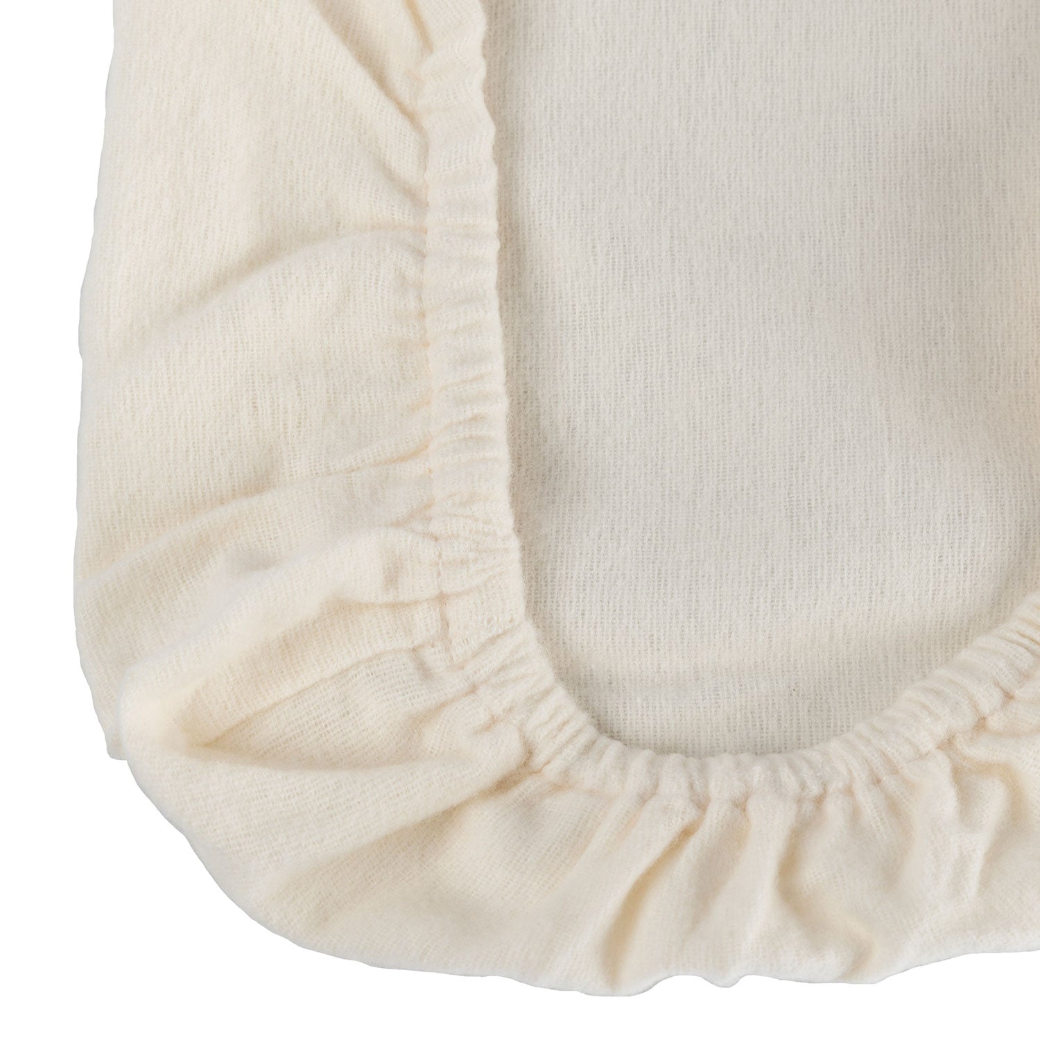 Brushed Cotton Fitted Cot Sheet Pair 100% Cotton, 60 X 120 Cm | Cot | Cream