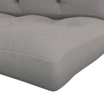 2 Seater Seat Cushions Water Repellent With Back Cushion | Light Slate Gray