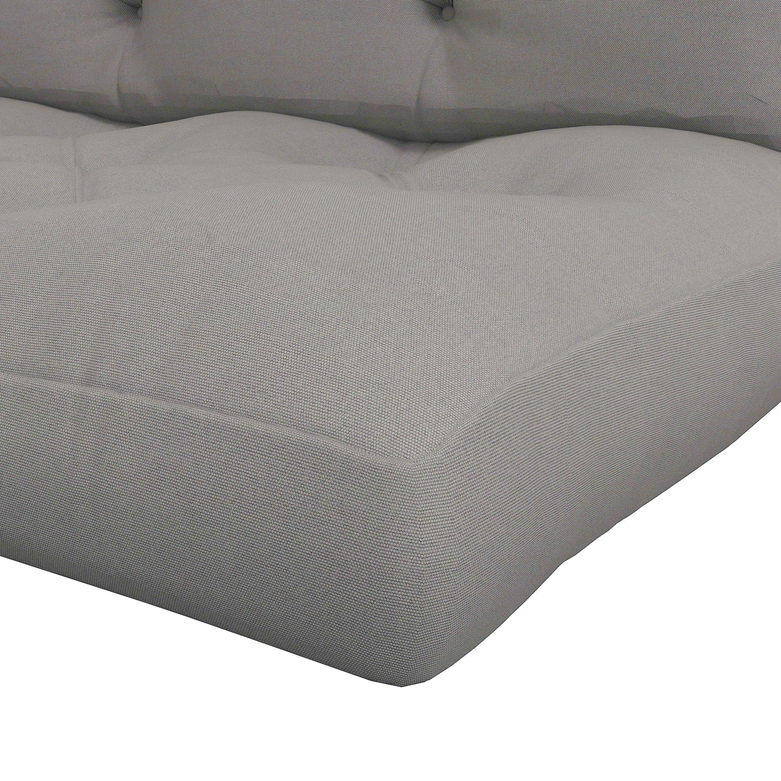 2 Seater Seat Cushions Water Repellent With Back Cushion | Light Slate Gray