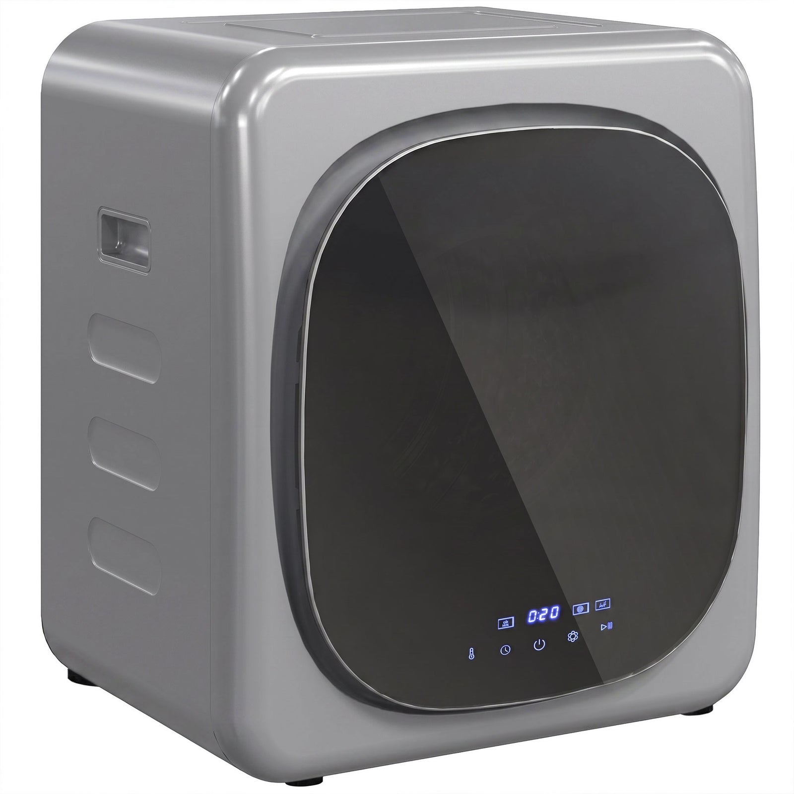 2.5kg 800w Vented Tumble Dryer With Stainless Steel Tub | Silver