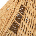 Wicker Buff 60cm Picnic Basket | Brown