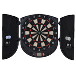 Electronic Dartboard 26 Games, 6 Darts Storage Cabinet