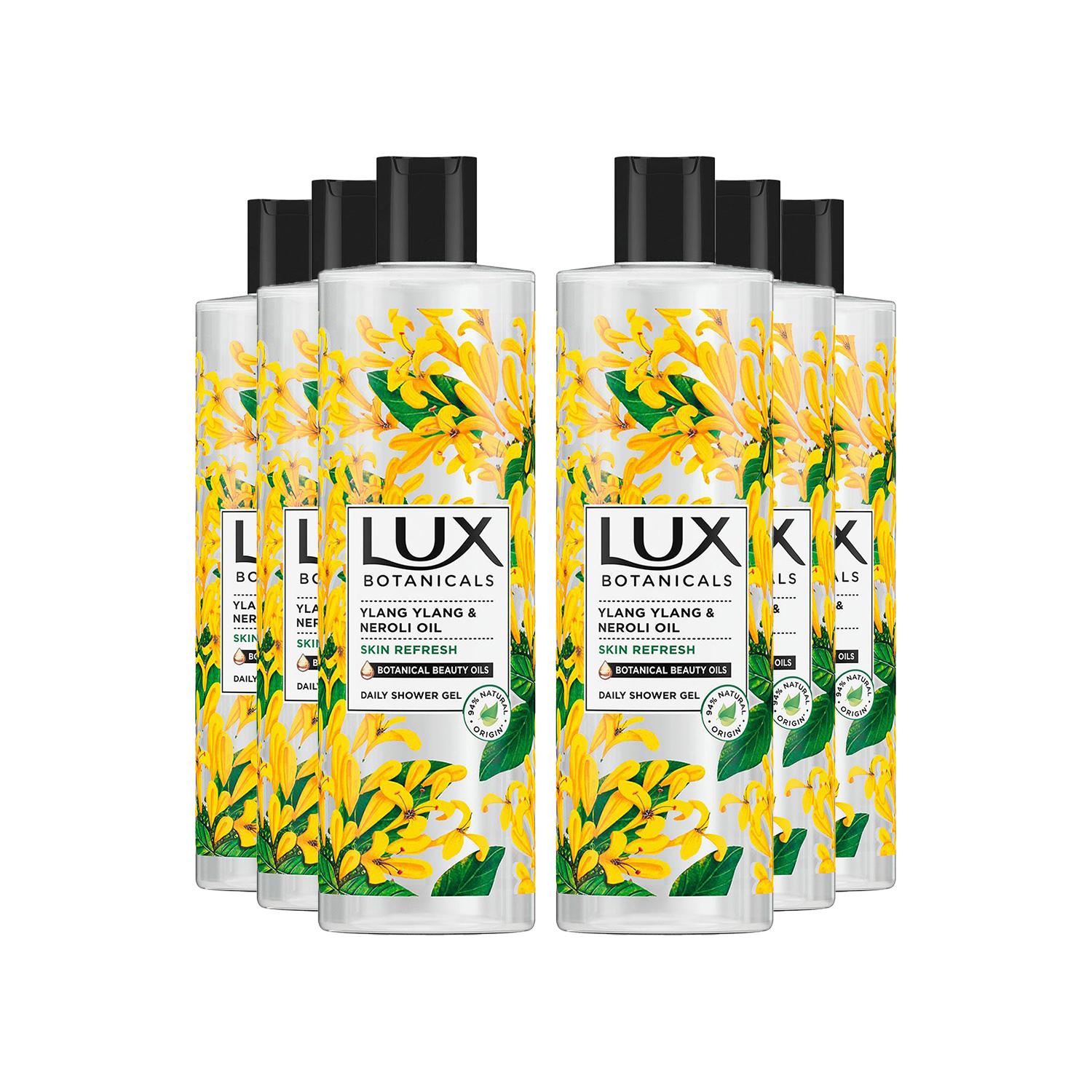 Shower Gel Ylang Ylang & Neroli Oil, 6x 500ml