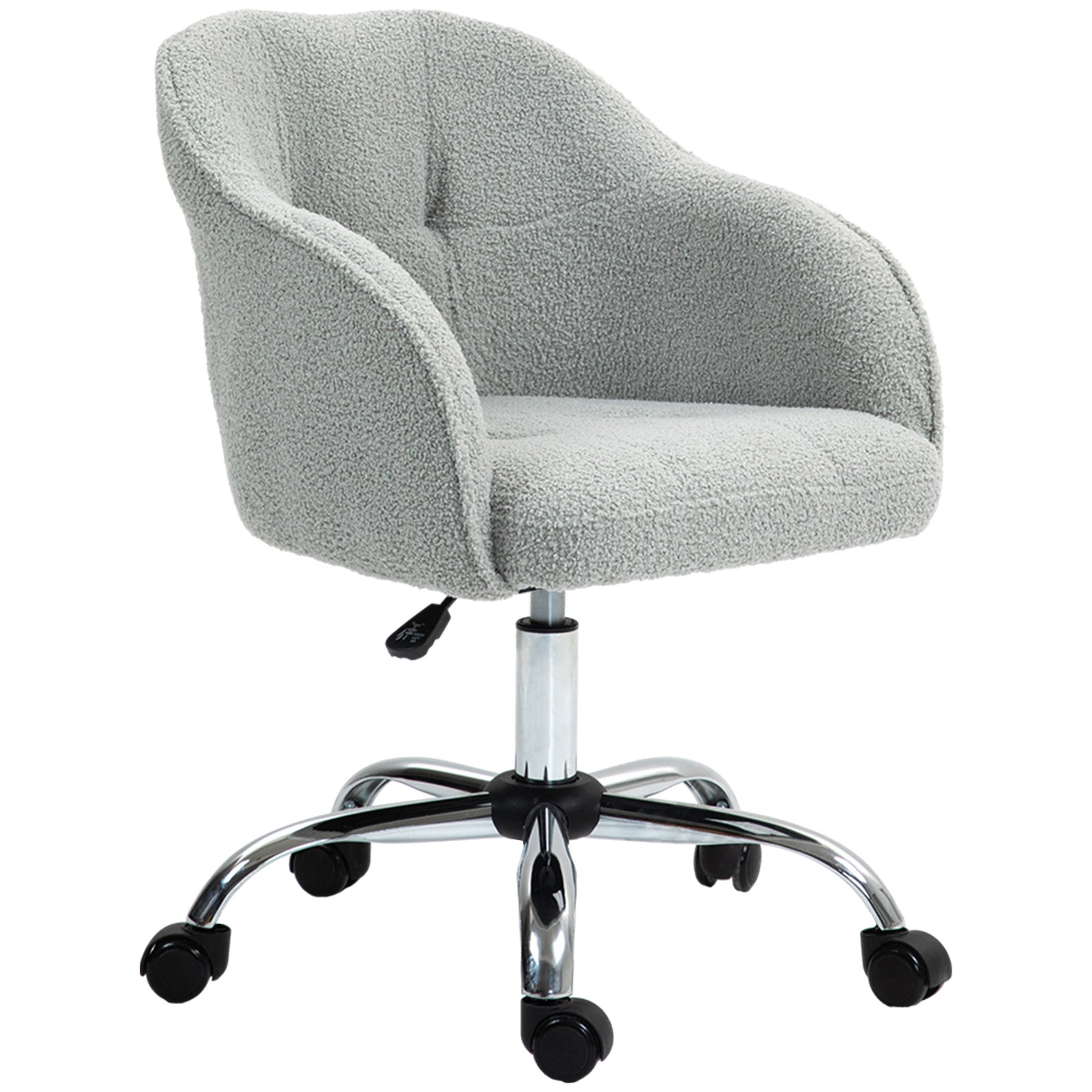 Fluffy Desk Chair For Home Study Bedroom