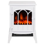 Electric Stove Heater Led Flame Effect 1000w/2000w | One Size | White