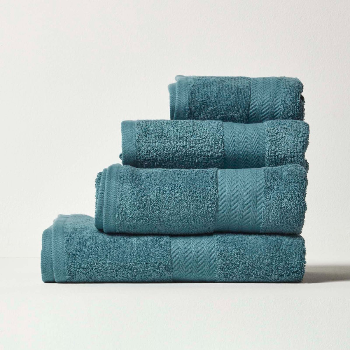 100% Combed Egyptian Cotton 500 Gsm Towels | Hand Towel | Teal
