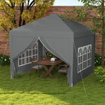 3mx3m Pop Up Gazebo Party Tent Canopy Marquee W/ Storage Bag