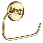 Wall Mounted Toilet Roll Holder For Bathroom Toilet Paper | Polished Brass