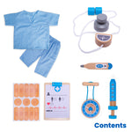 Kids Doctor Costume And Accessories - For 3-5 Year Olds