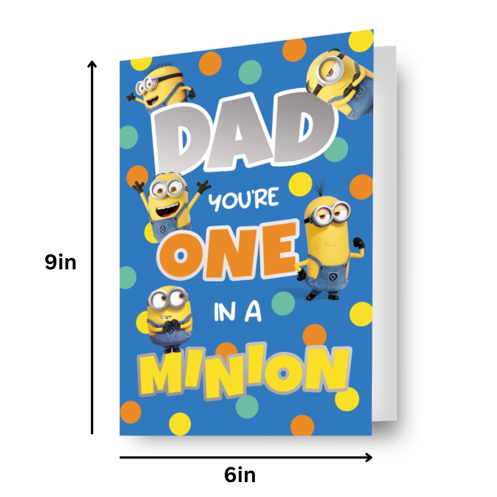 Despicable Me Dad Birthday Card Official Product