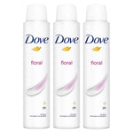 Floral Anti-perspirant With 48h Sweat Protection Deo For Women 200ml, 3pk