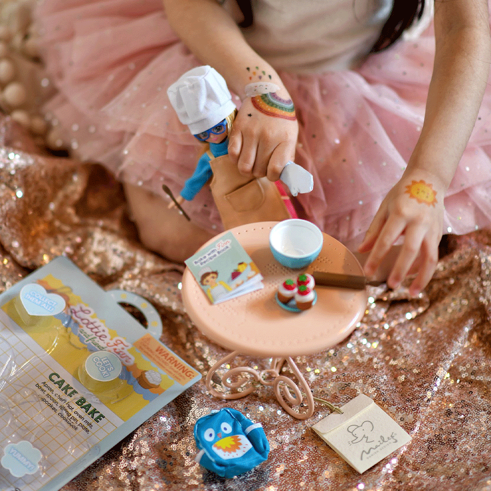 Cake Bake Clothes Set (Doll not included)