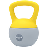 Soft Kettlebell, With Non-slip Handle,for Home Gym Strength | 8kg | Yellow