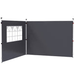 Gazebo Replacement Exchangeable Side Wall Panels With Window
