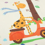 Foldable Reversible Baby Play Mat 200 X 180 Cm, Tree & Forest