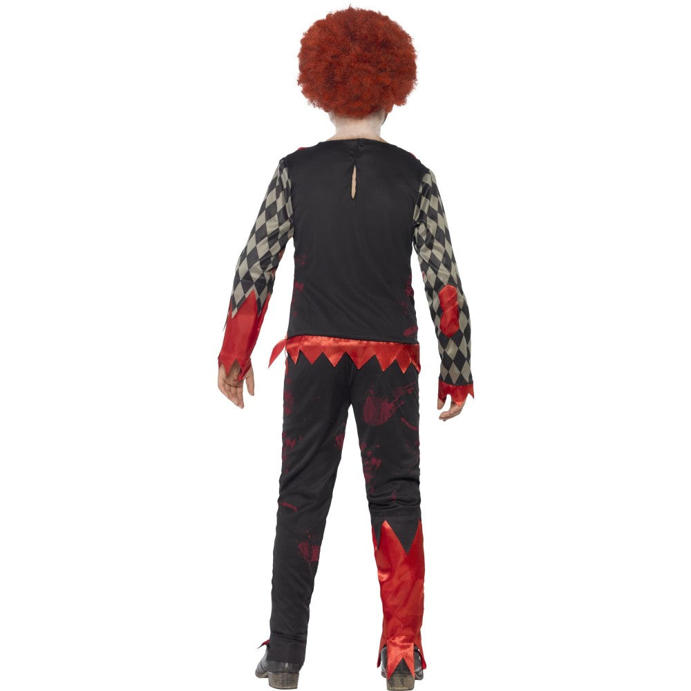 Zombie Clown Child Boy's Costume | Age 7-9
