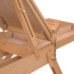 Tripod Art Easel Wooden Drawing Board Workstation Folding