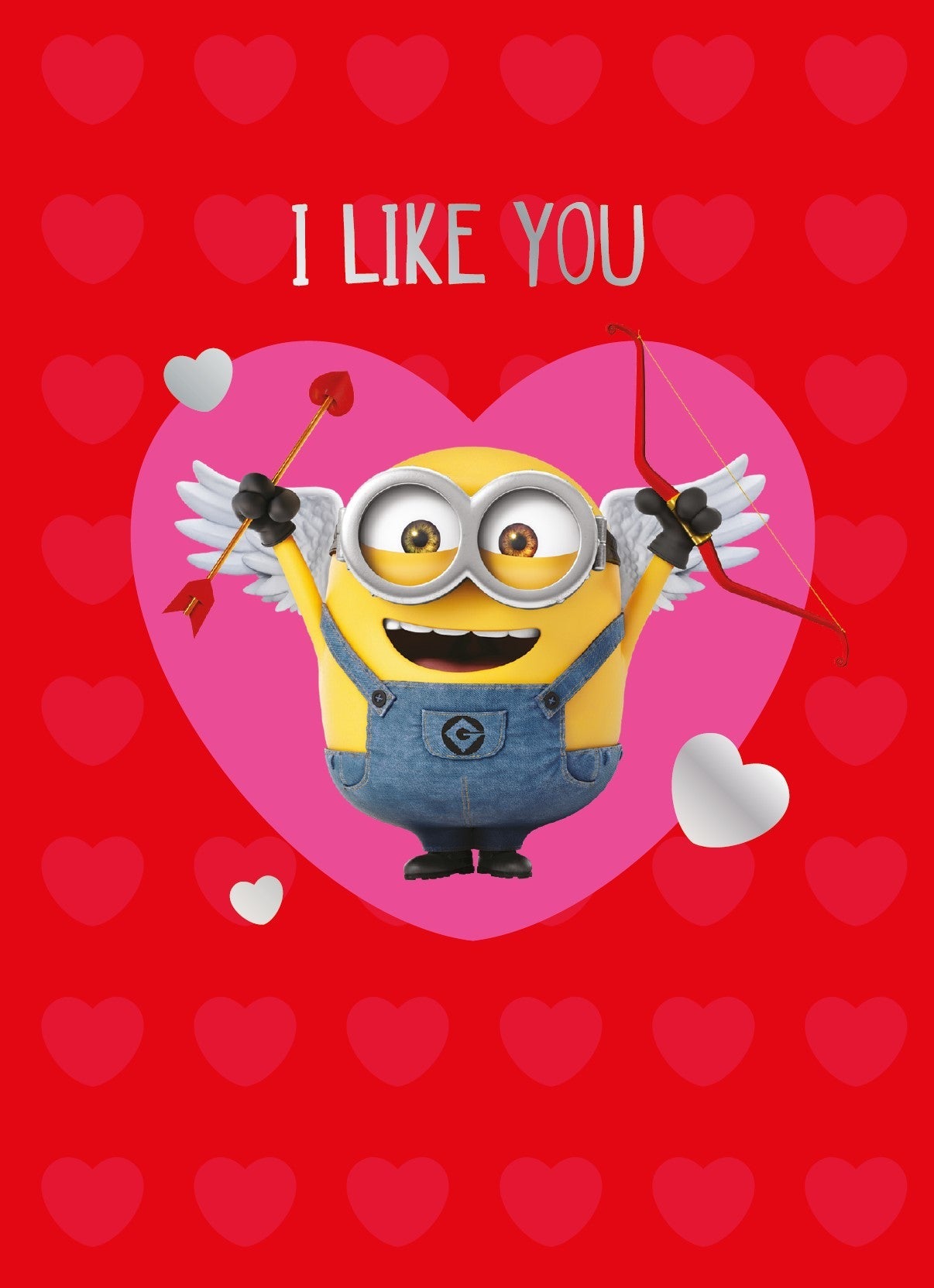 Minions 'i Like You' Valentine's Day Card Official Product