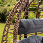Aylesbury Swing Egg Pod Chair | Dark Gray