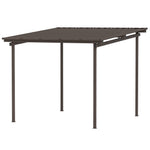 3 X 3(m) Waterproof Metal Pergola Easy To Assemble Lean To