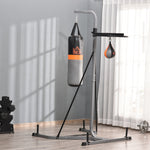 Boxing Station: Punchbag & Speed Ball Freestanding Frame | Black