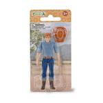 Hobby Horse Rider With Cowboy Hat